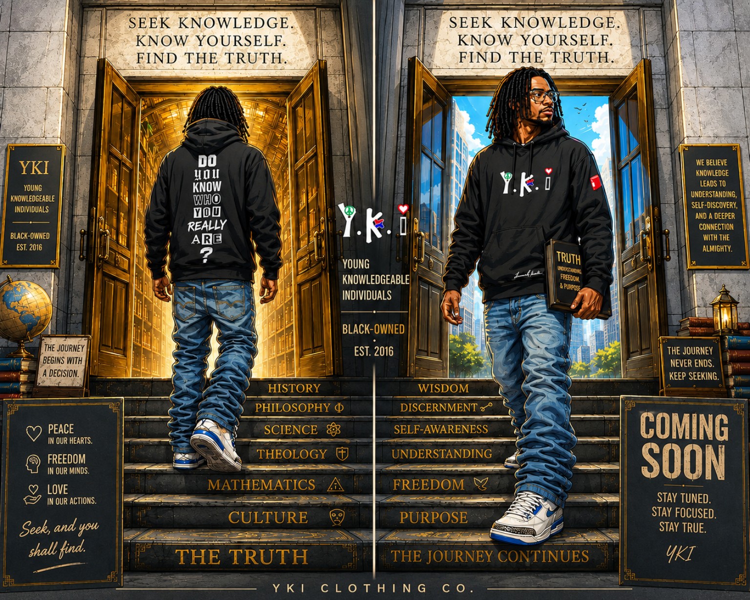YKI doorway and knowledge theme